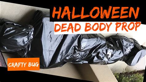 how to make a fake body in a bag|DIY HALLOWEEN OUTDOOR DEAD BODY PROP; how to make a dead body.